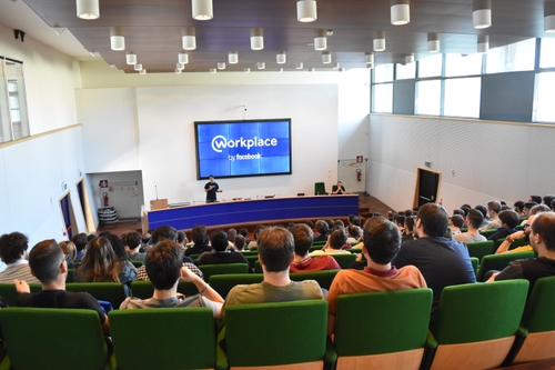 Aurelio De Rosa speaking at Facebook Italian Universities Tour 2017 - Rome